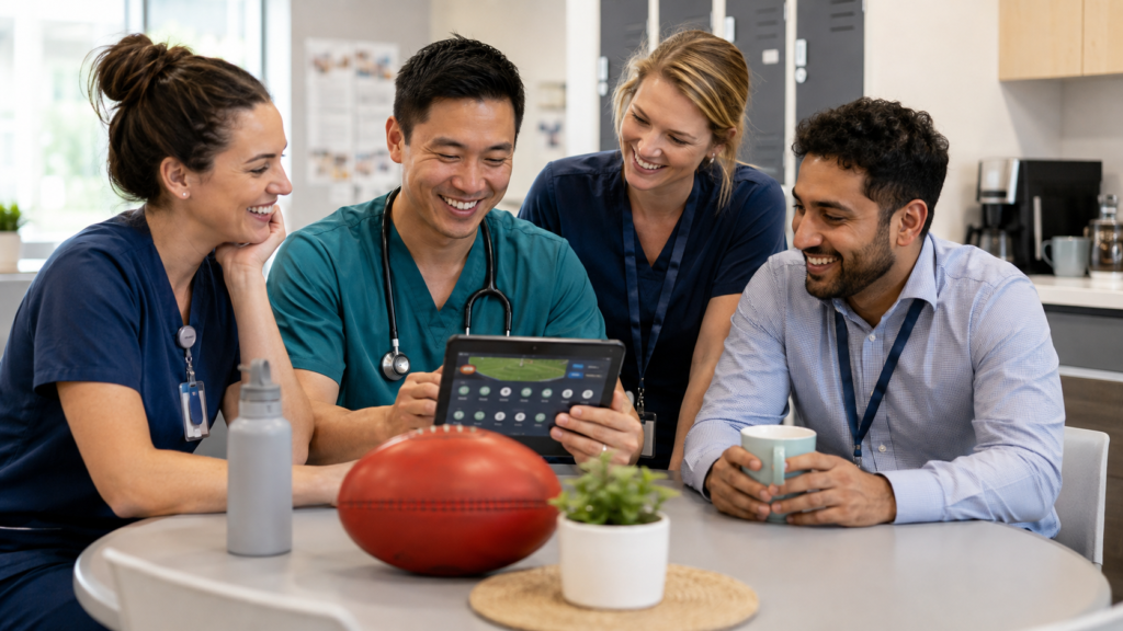 Building Stronger Healthcare Teams with Footy Tipping